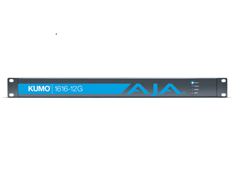 AJA Kreuzschiene UHD,4K SD-/ HD-/ 3G/ 6G/ 12G-SDI 16x16 KUMO1616-12G